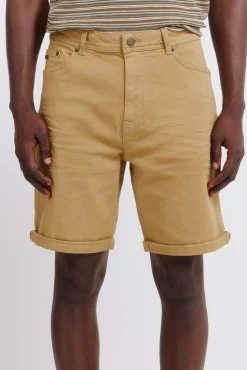 Best Springfield Bermuda 5 poches coupe slim d&eacute;lav&eacute;e
