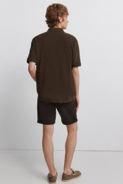 Springfield Bermuda 5 poches lavée slim fit