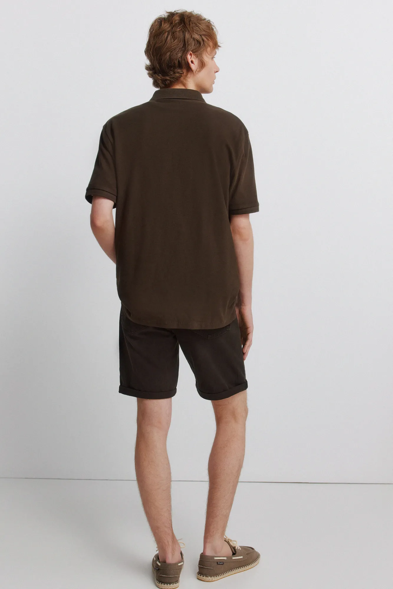 Springfield Bermuda 5 poches lavée slim fit
