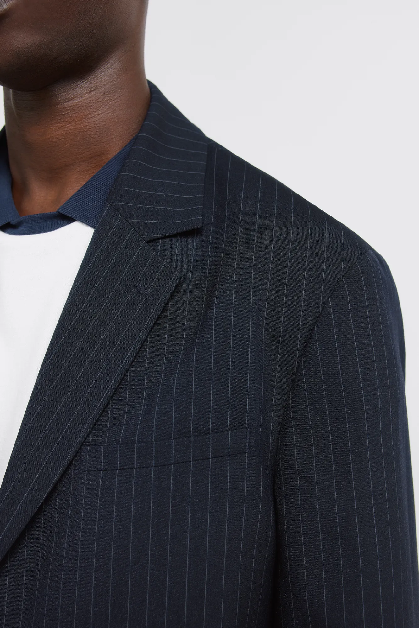 Sale Springfield Blazer à rayures diplomates bleu