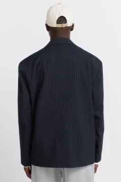 Sale Springfield Blazer à rayures diplomates bleu