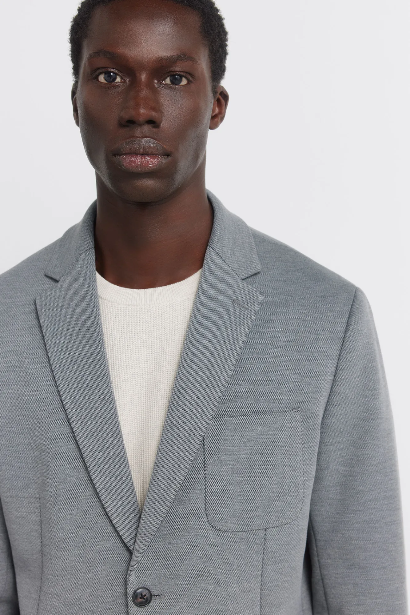 Best Springfield Blazer œil-de-perdrix gris