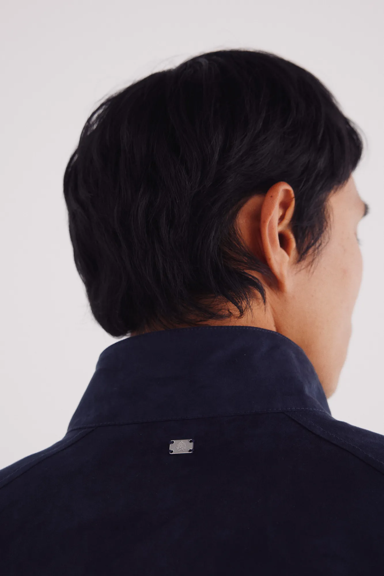 Best Springfield Blouson effet daim bleu