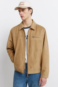 New Springfield Blouson effet daim
