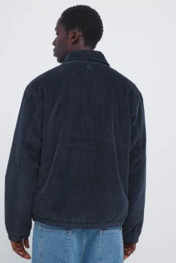 Best Springfield Blouson en velours c&ocirc;tel&eacute; bleu