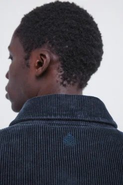 Best Springfield Blouson en velours c&ocirc;tel&eacute; bleu