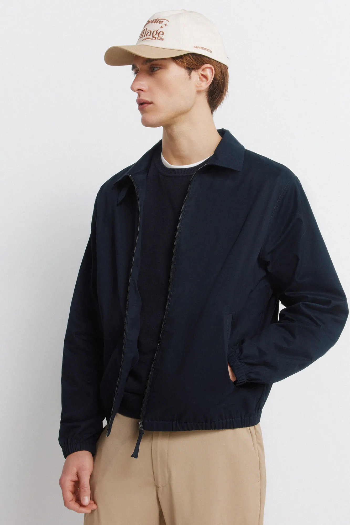 Sale Springfield Blouson léger en coton