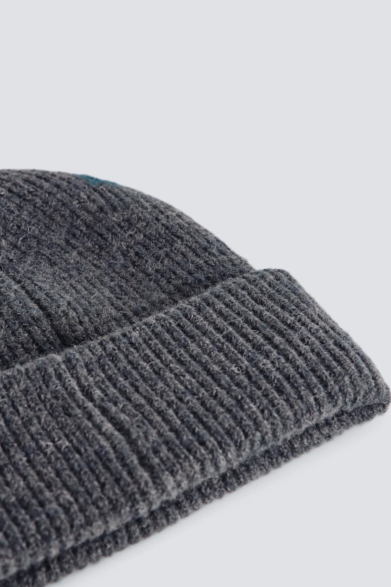 Hot Springfield Bonnet en tricot en maille gris