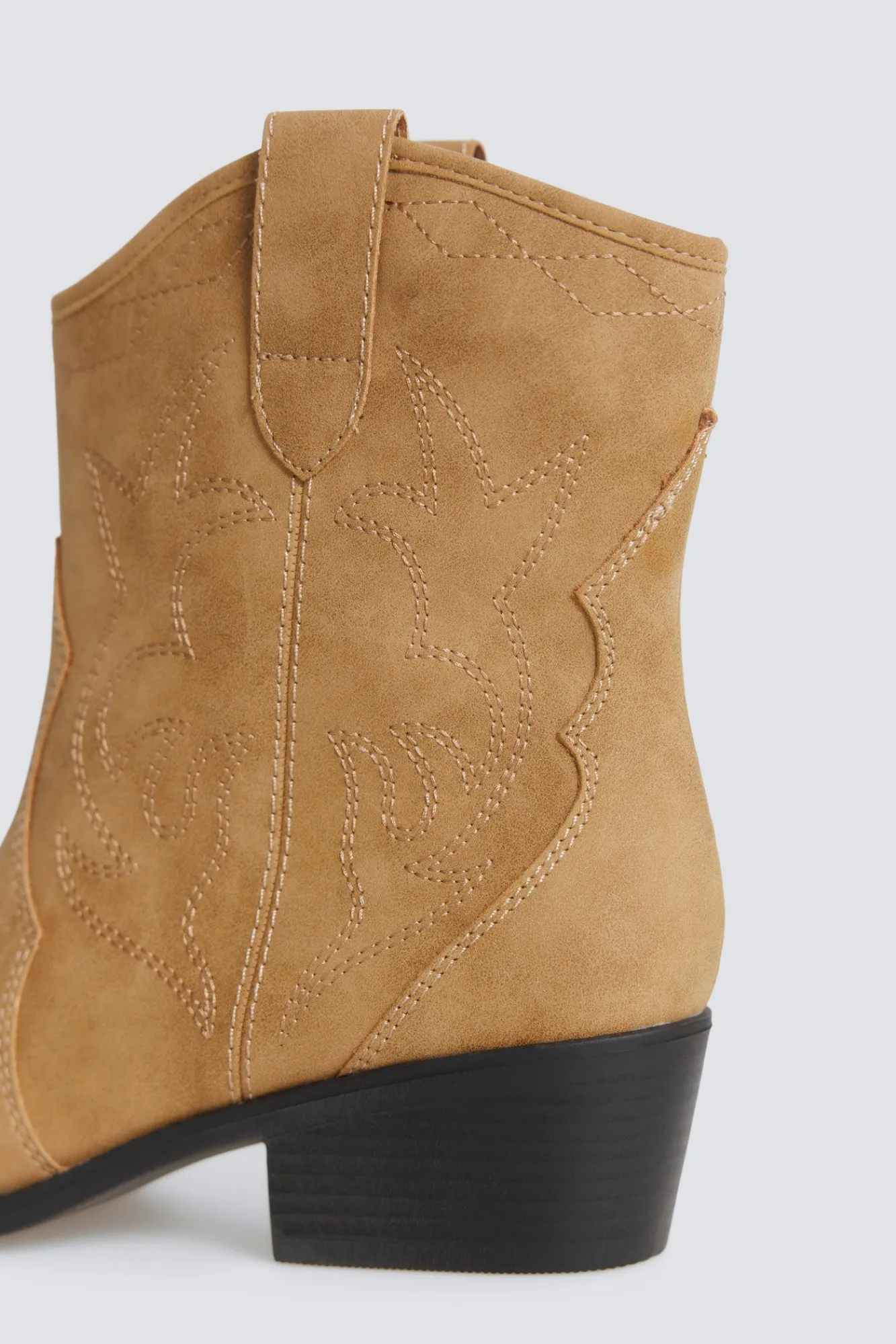 Online Springfield Bottes cowboy effet daim marron