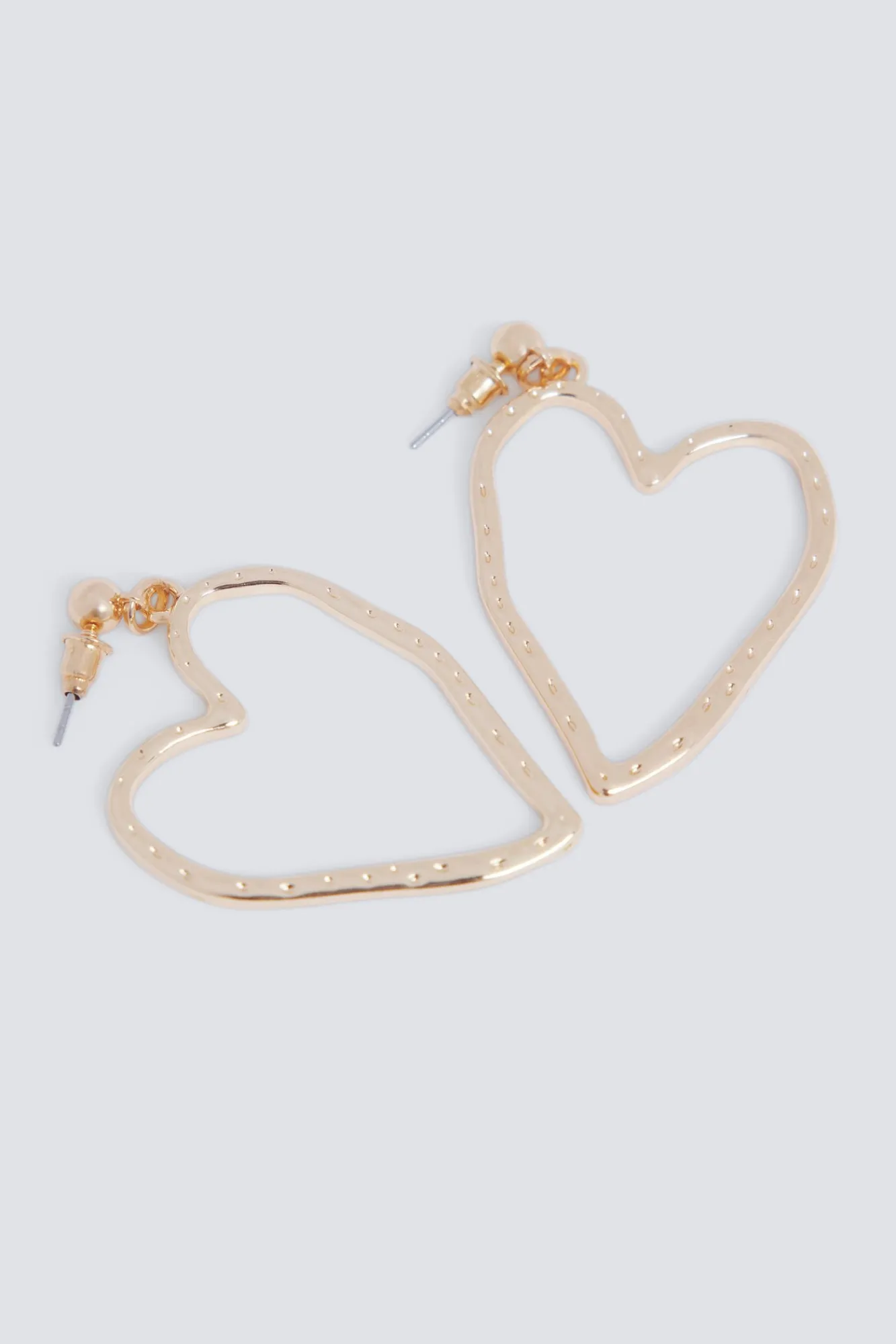 Online Springfield Boucles d'oreilles cœur imprimé