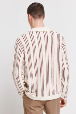 Discount Springfield Cardigan à rayures fantaisie blanc