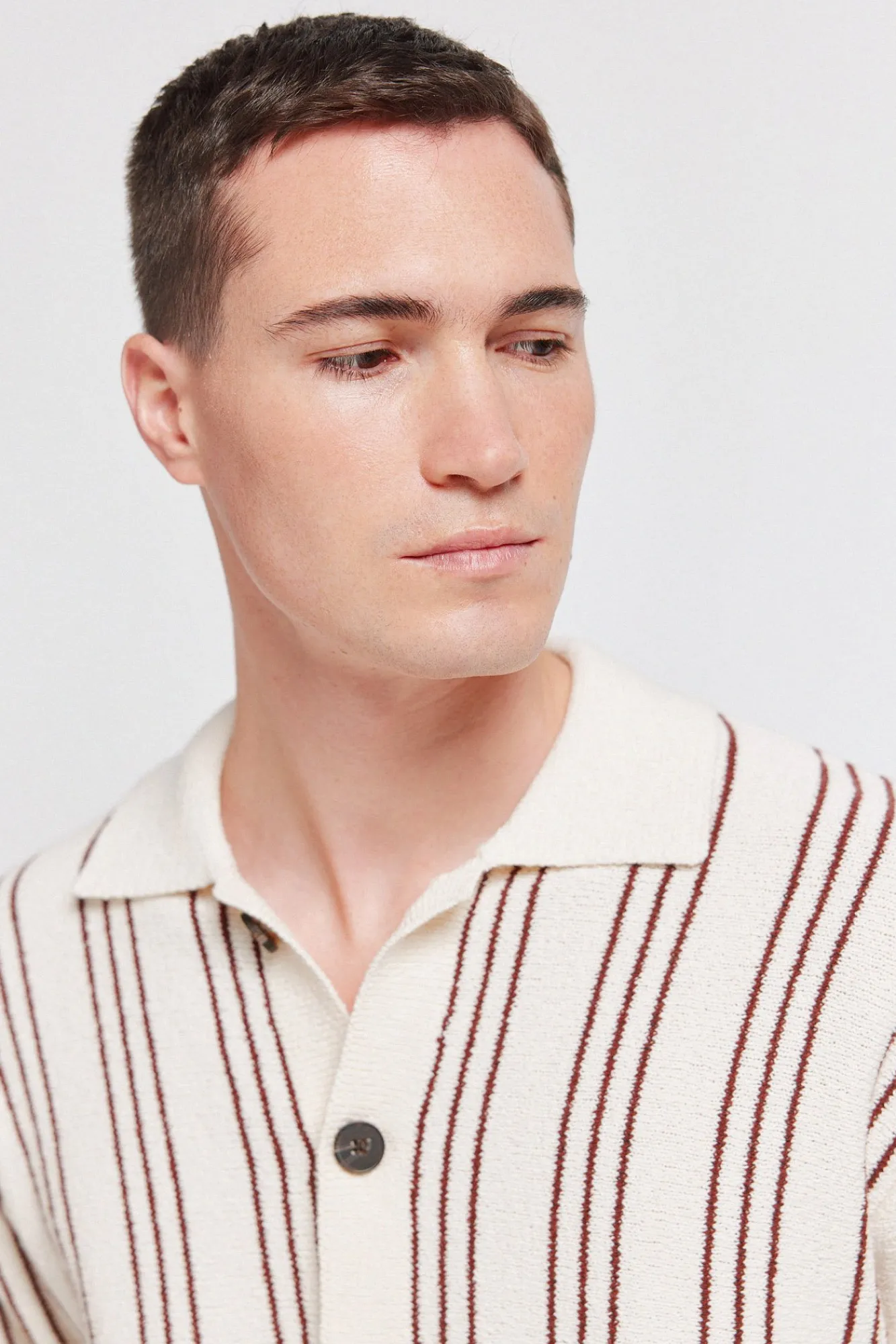 Discount Springfield Cardigan à rayures fantaisie blanc