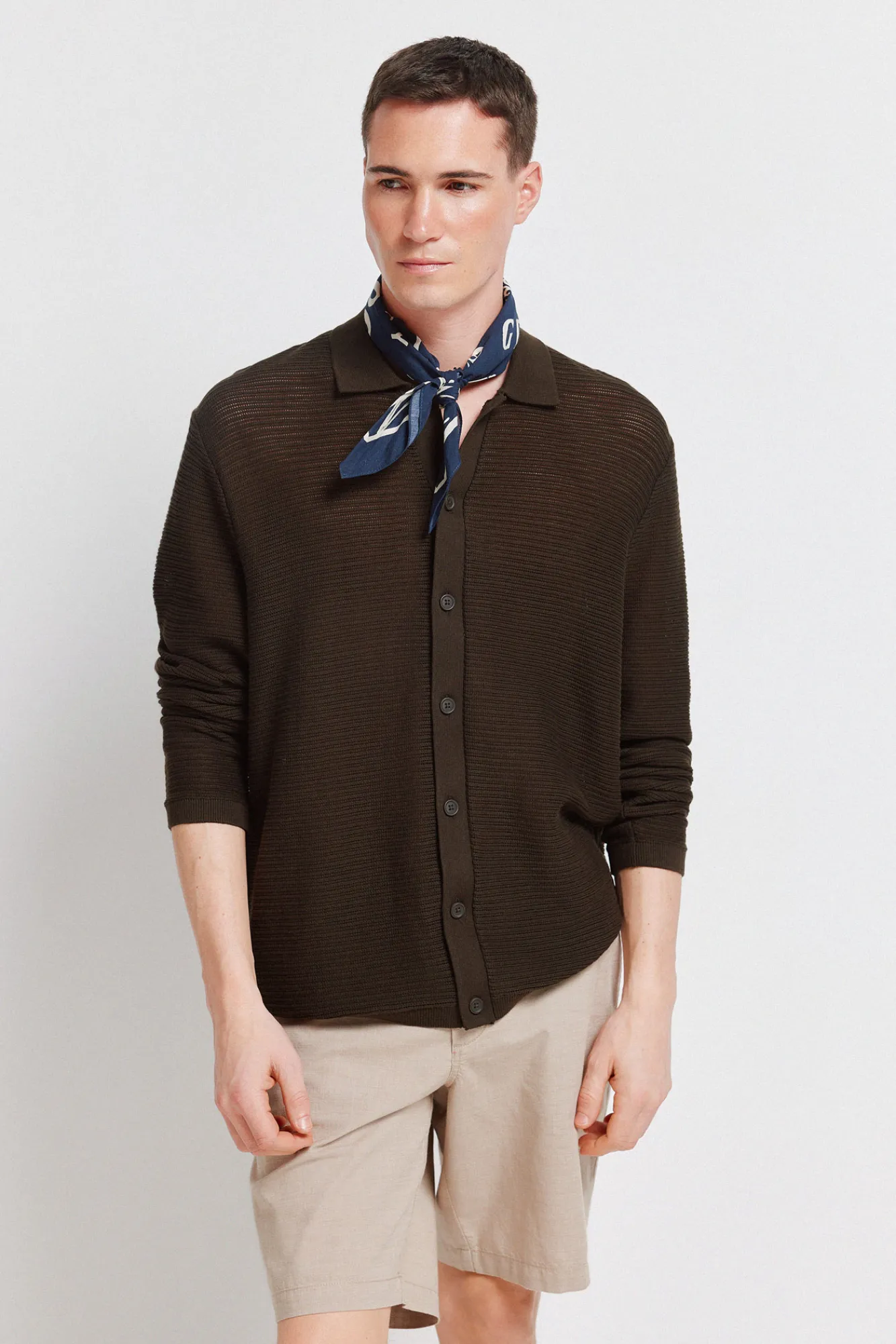Online Springfield Cardigan structuré nude