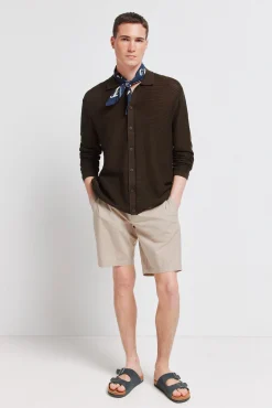 Online Springfield Cardigan structur&eacute; nude