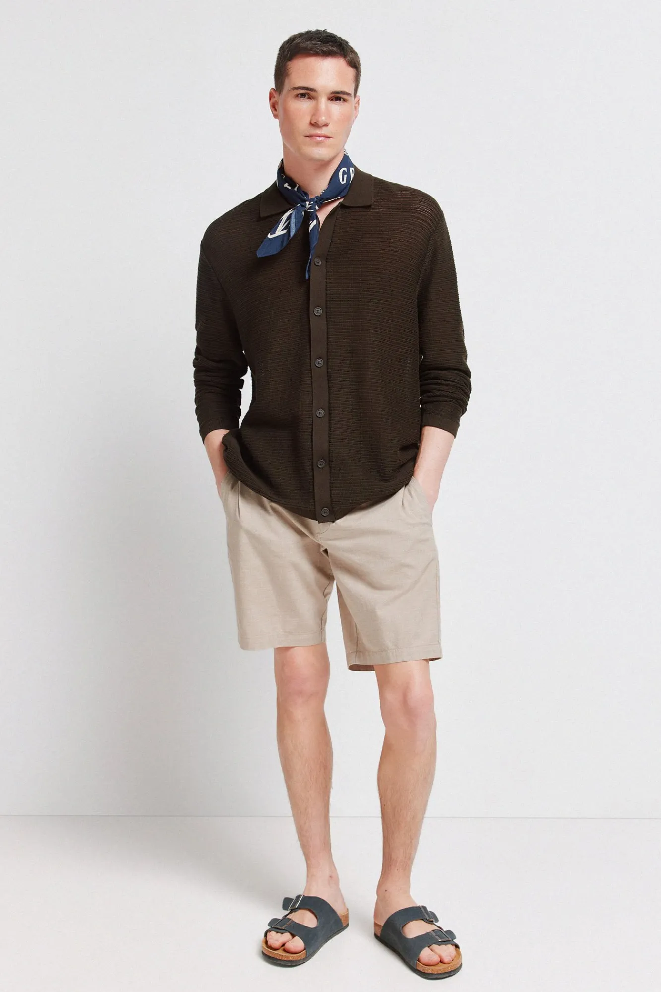 Online Springfield Cardigan structuré nude