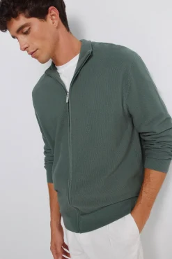 New Springfield cardigan structuré uni