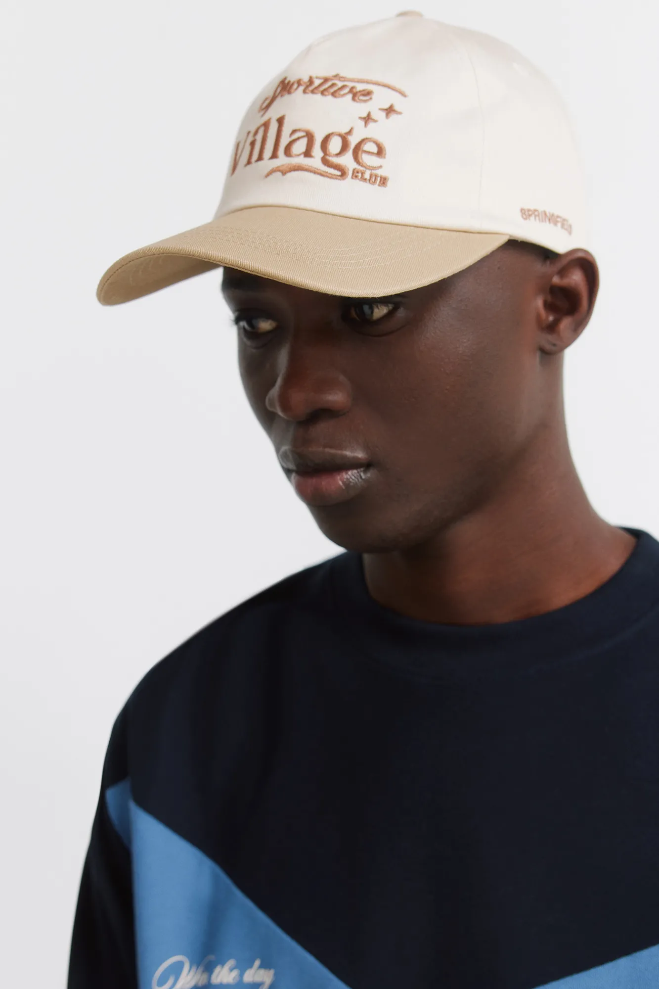 Springfield Casquette de baseball vintage blanc