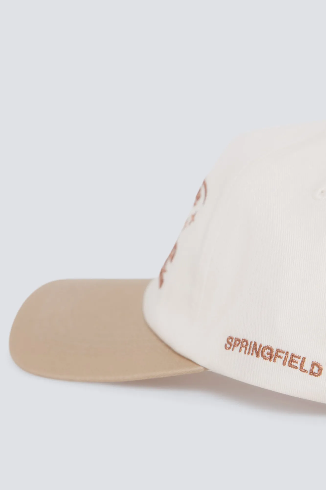 Springfield Casquette de baseball vintage blanc