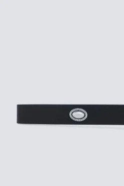 Online Springfield Ceinture à clous noir