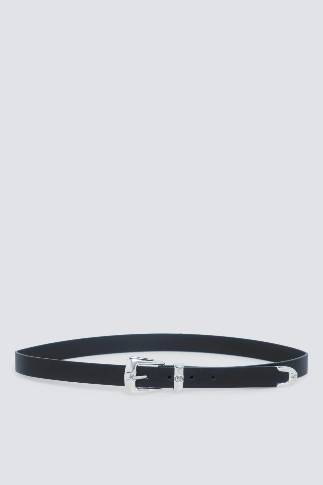 Hot Springfield Ceinture boucle cowboy noir