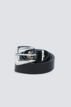 Hot Springfield Ceinture boucle cowboy noir