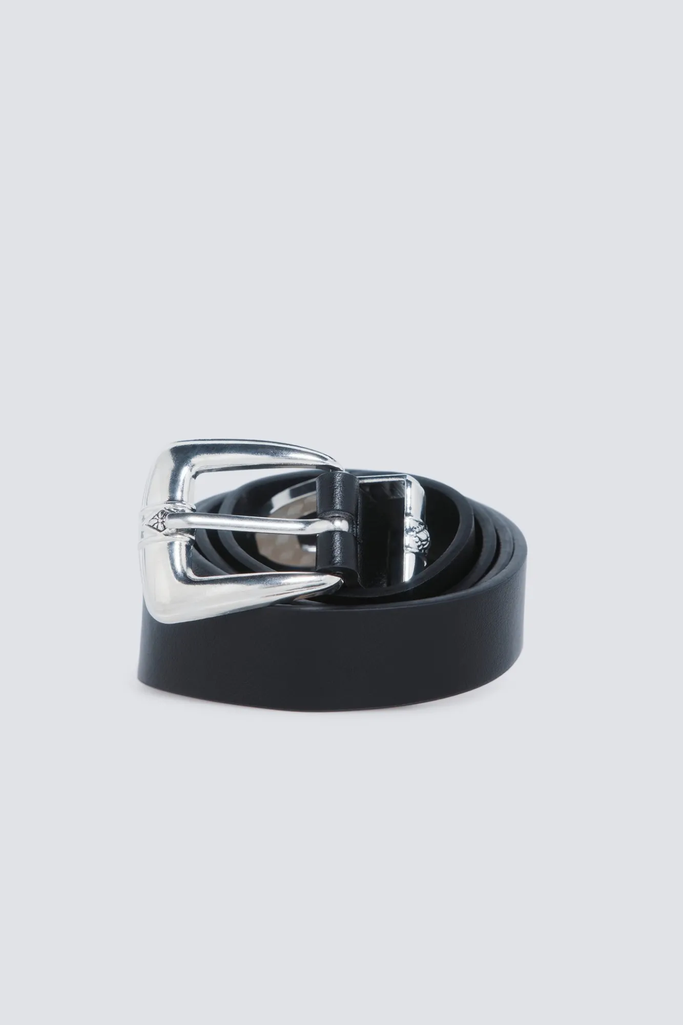 Hot Springfield Ceinture boucle cowboy noir
