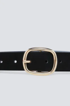 Outlet Springfield Ceinture boucle ovale noir