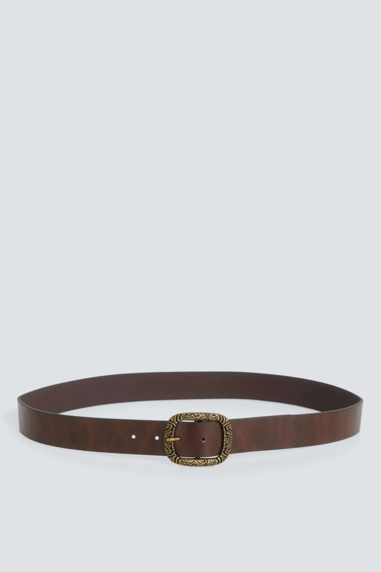 Discount Springfield Ceinture boucle ovale nude