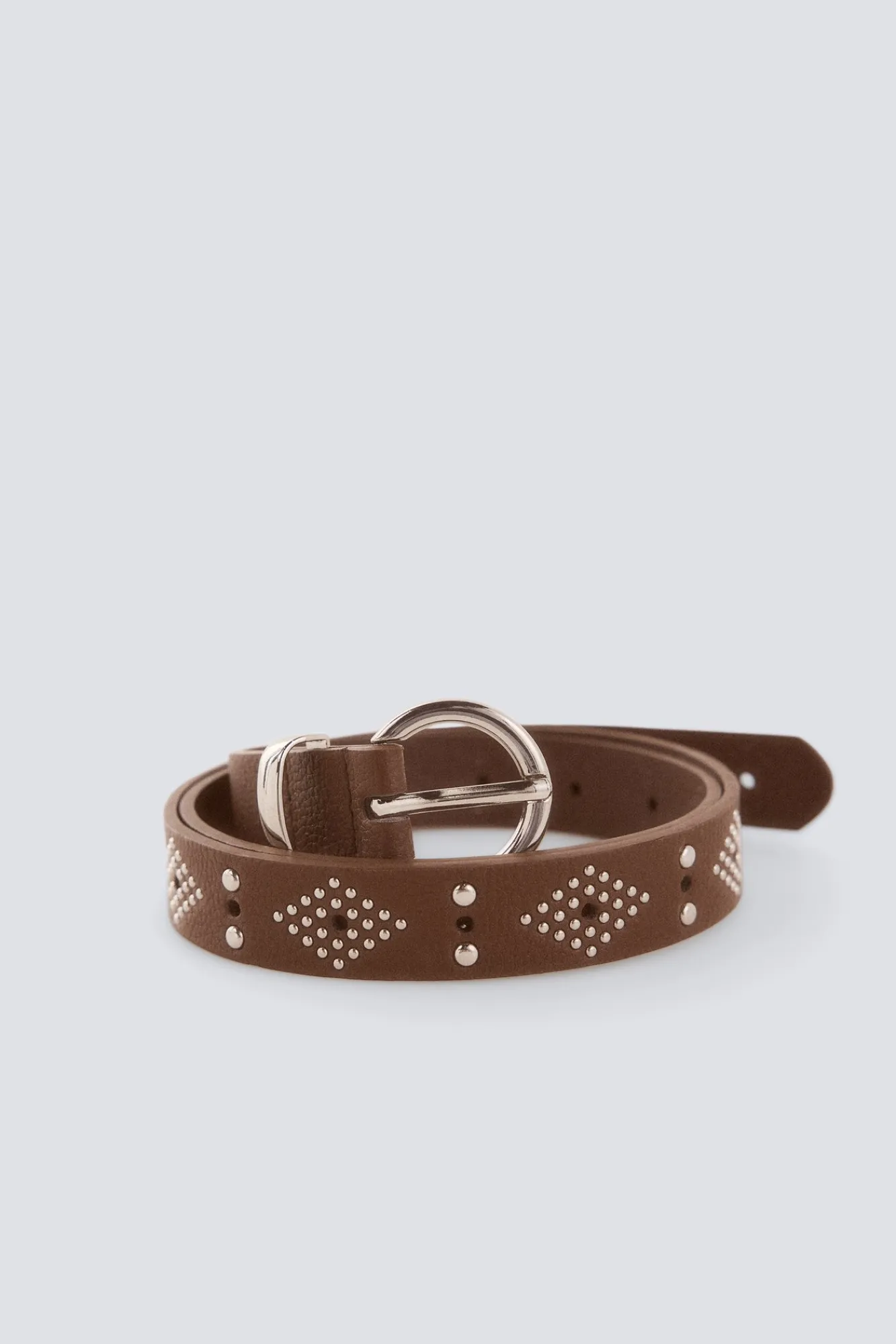 Online Springfield Ceinture boucle ronde à clous nude