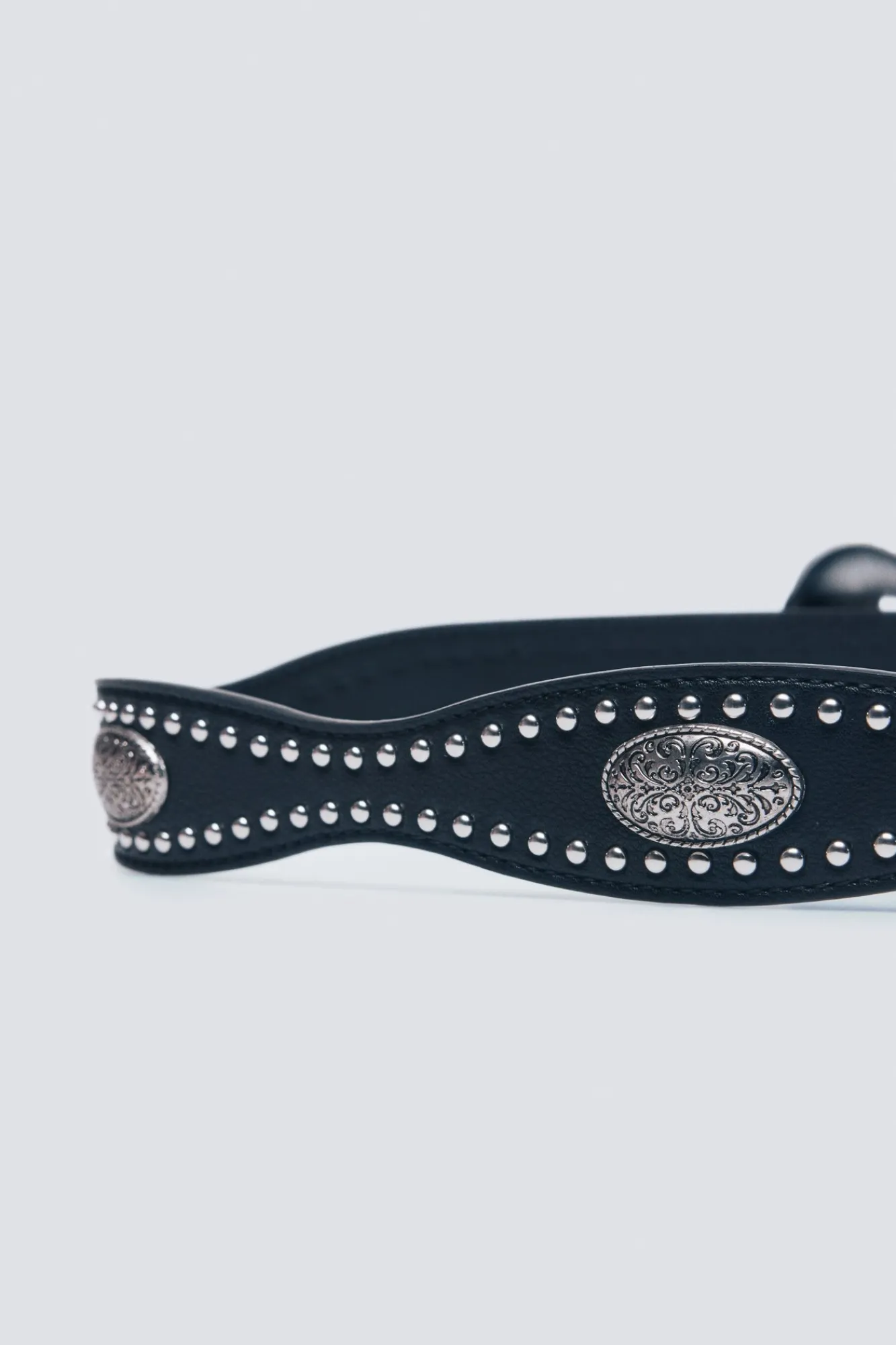 Sale Springfield Ceinture de cow-boy cloutée noir