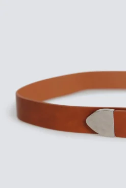 Sale Springfield Ceinture effet cuir vison
