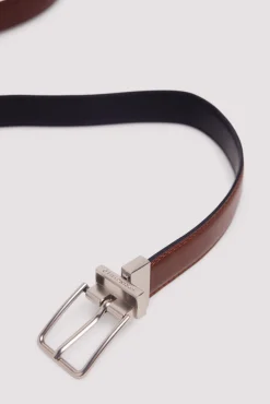 New Springfield Ceinture effet cuir basique vison