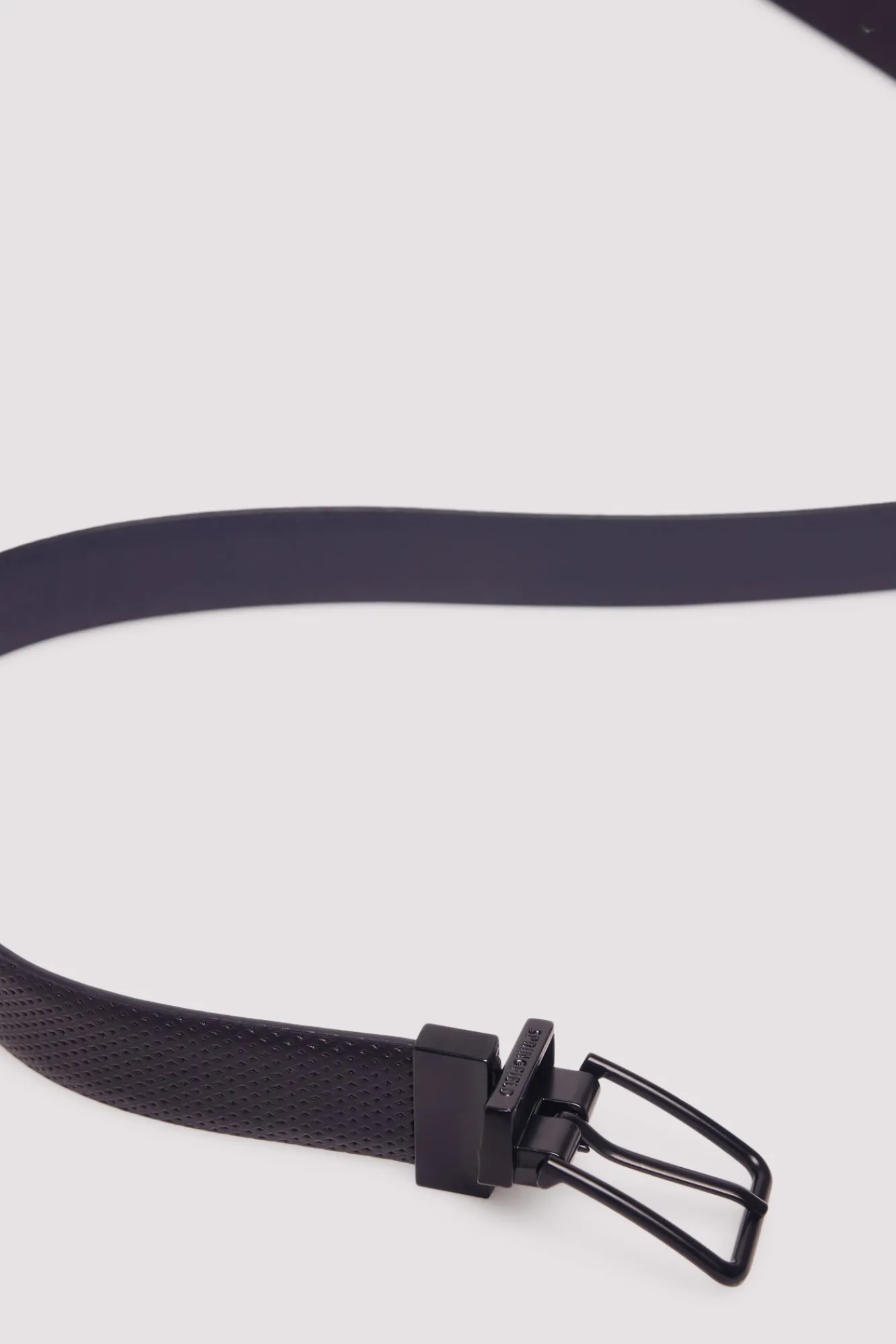 Outlet Springfield Ceinture effet cuir basique noir