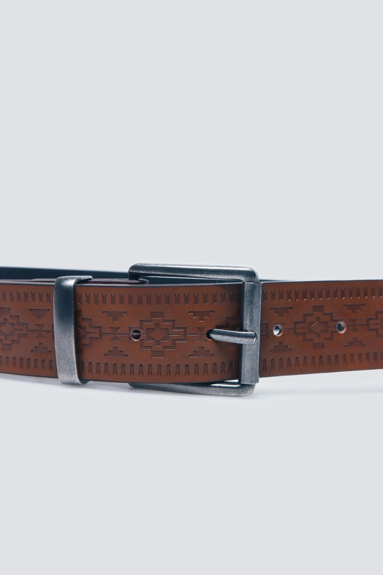 Outlet Springfield Ceinture effet cuir ethnique vison