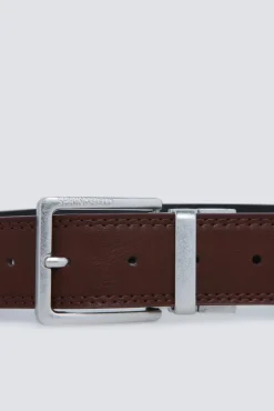 Hot Springfield Ceinture effet cuir réversible