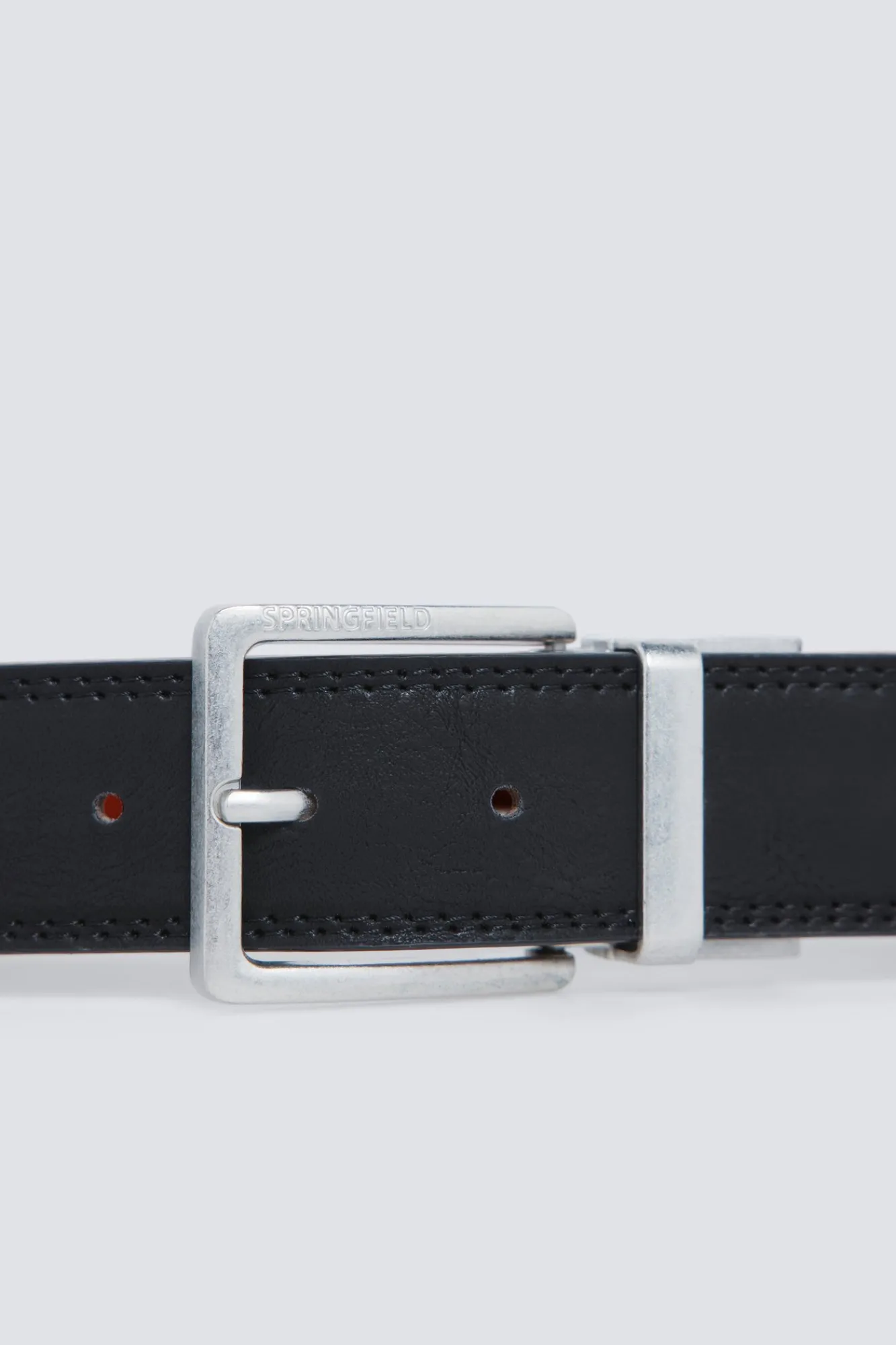 Hot Springfield Ceinture effet cuir réversible