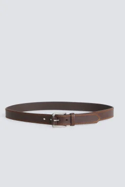 Outlet Springfield Ceinture effet cuir réversible nude