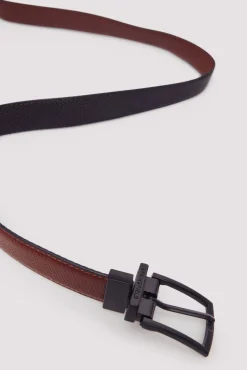 Springfield Ceinture en jean r&eacute;versible vison