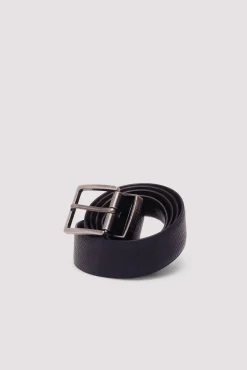 Online Springfield Ceinture r&eacute;versible microperfor&eacute;e bleu