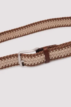 Online Springfield Ceinture tressée bicolore gris