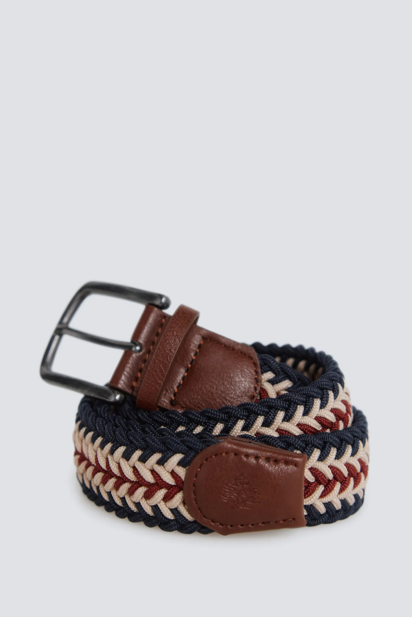 Clearance Springfield Ceinture tressée tricolore bleu
