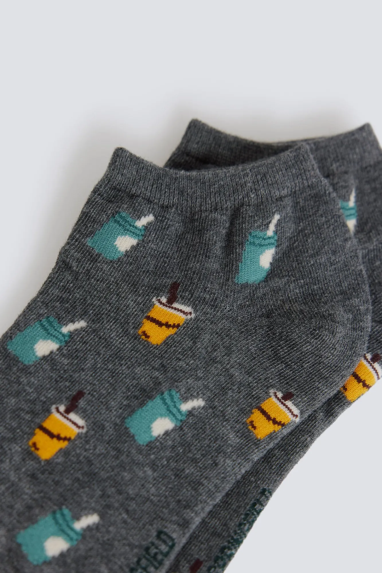 Hot Springfield Chaussette cheville rafraîchissante gris
