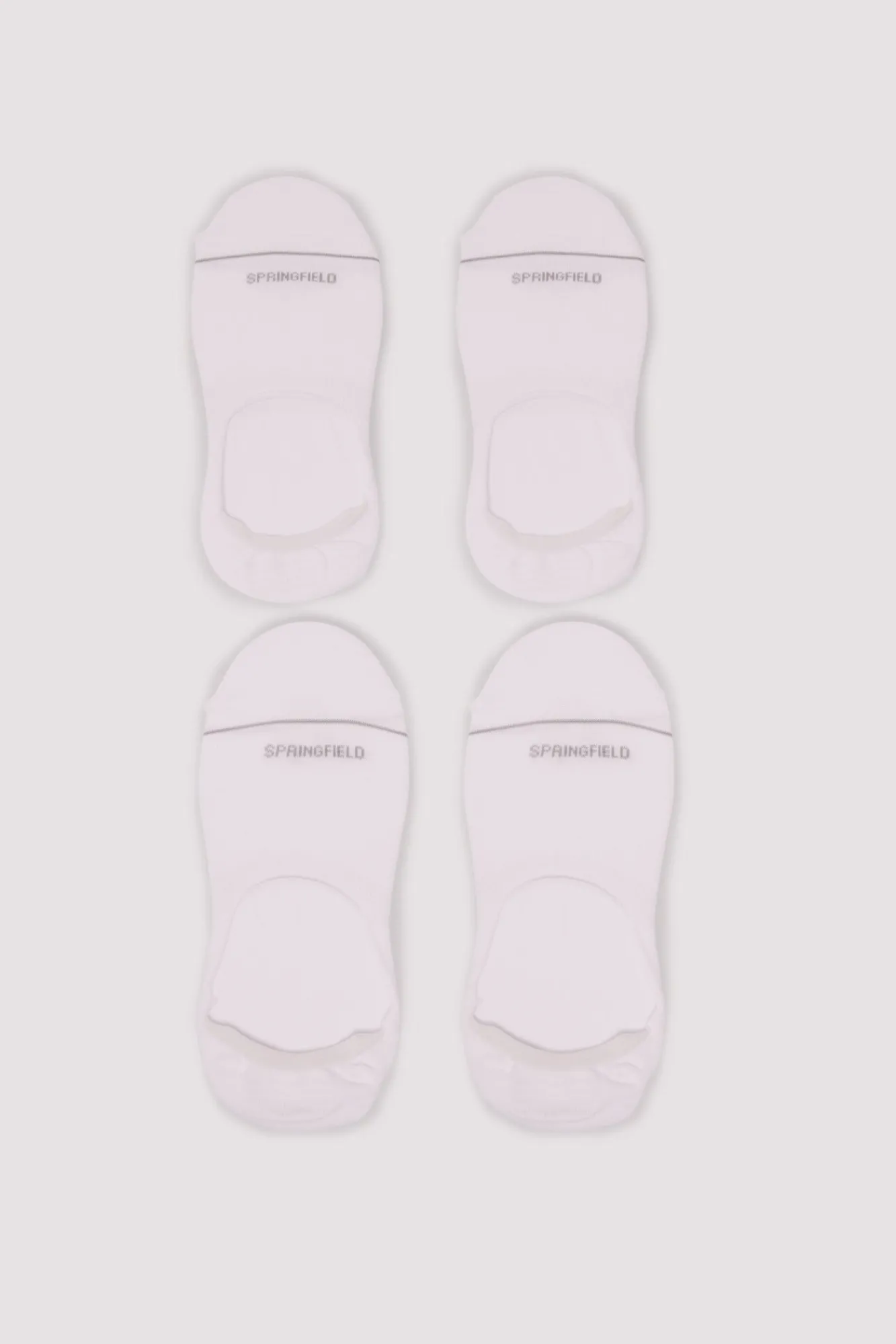 Best Springfield Chaussette Invisible unie blanc