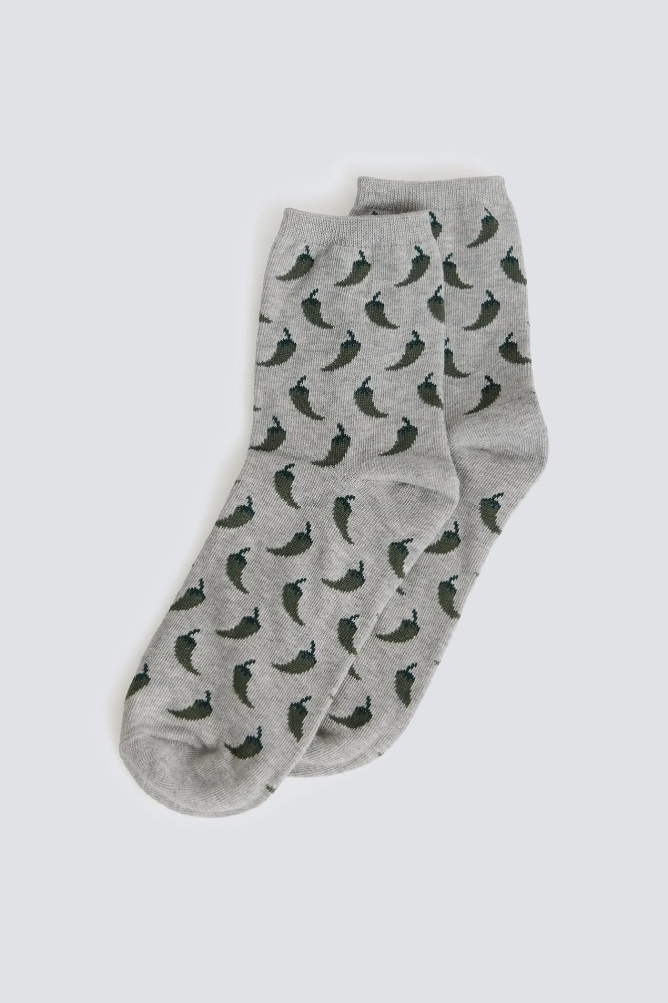 Online Springfield Chaussette longue à motifs poivrons gris