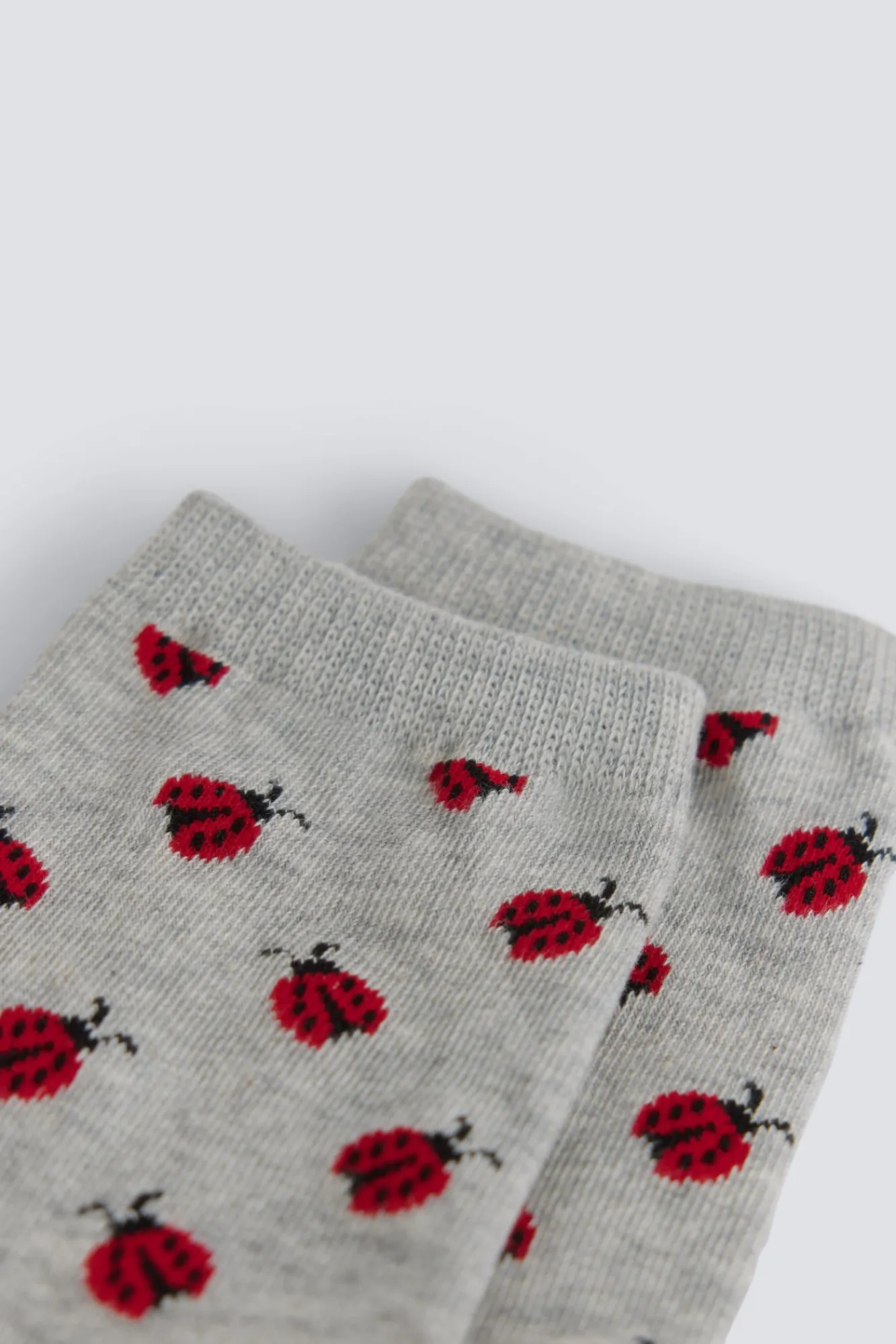 Online Springfield Chaussette longue à coccinelles gris