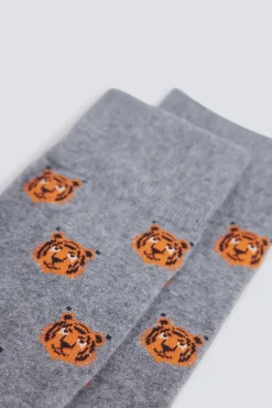 Sale Springfield Chaussette longue lion gris