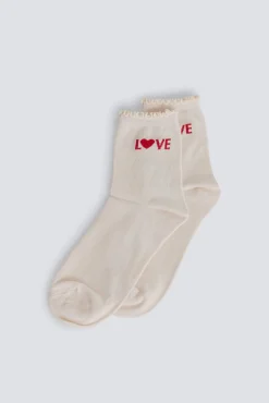 Online Springfield Chaussette longue Love marron