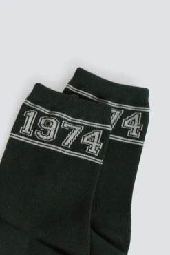 Clearance Springfield Chaussette longue num&eacute;ro vert