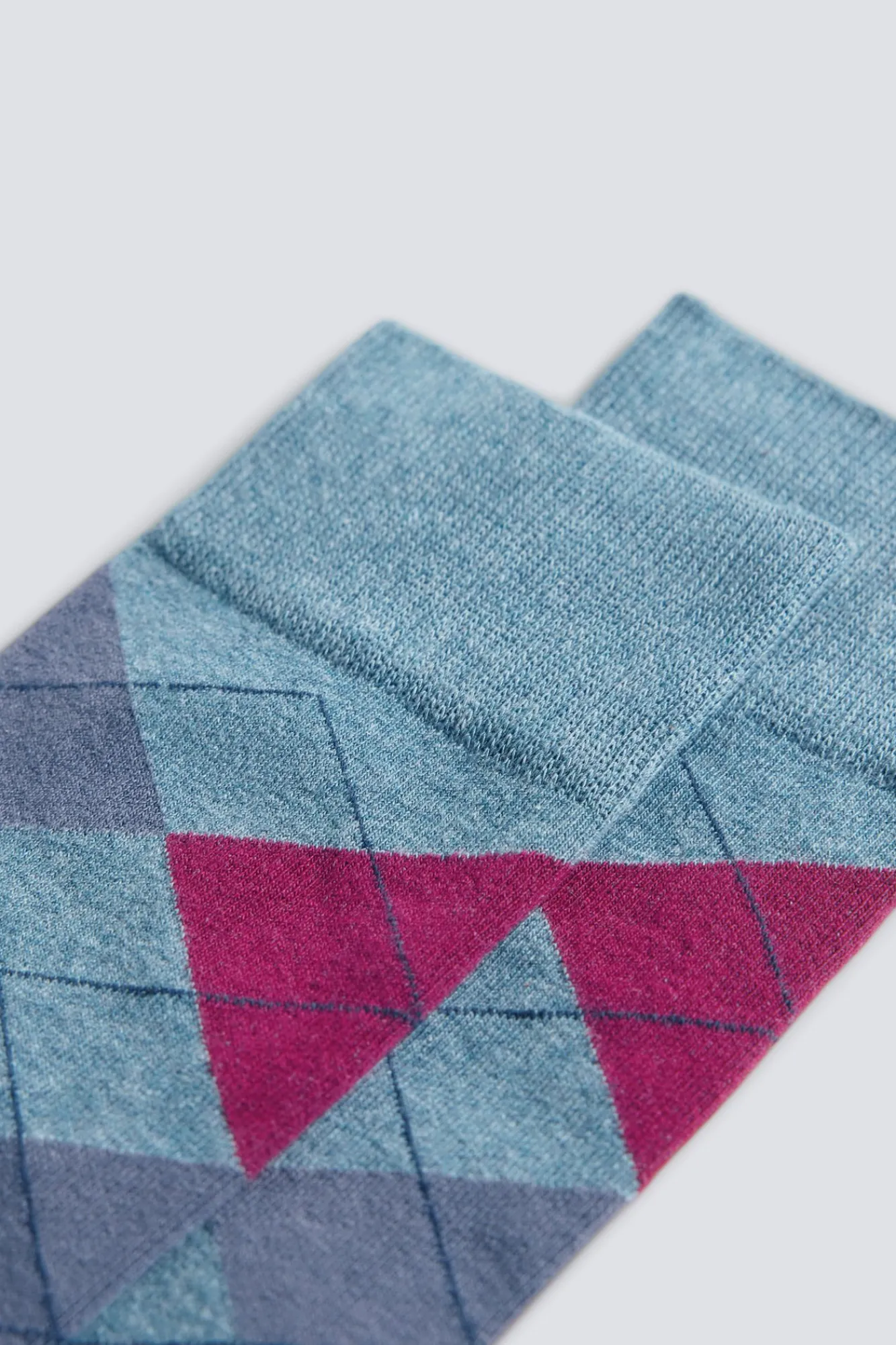 Outlet Springfield Chaussette losanges bleu
