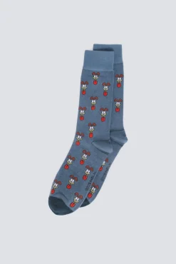 Best Springfield Chaussettes hautes odie bleu